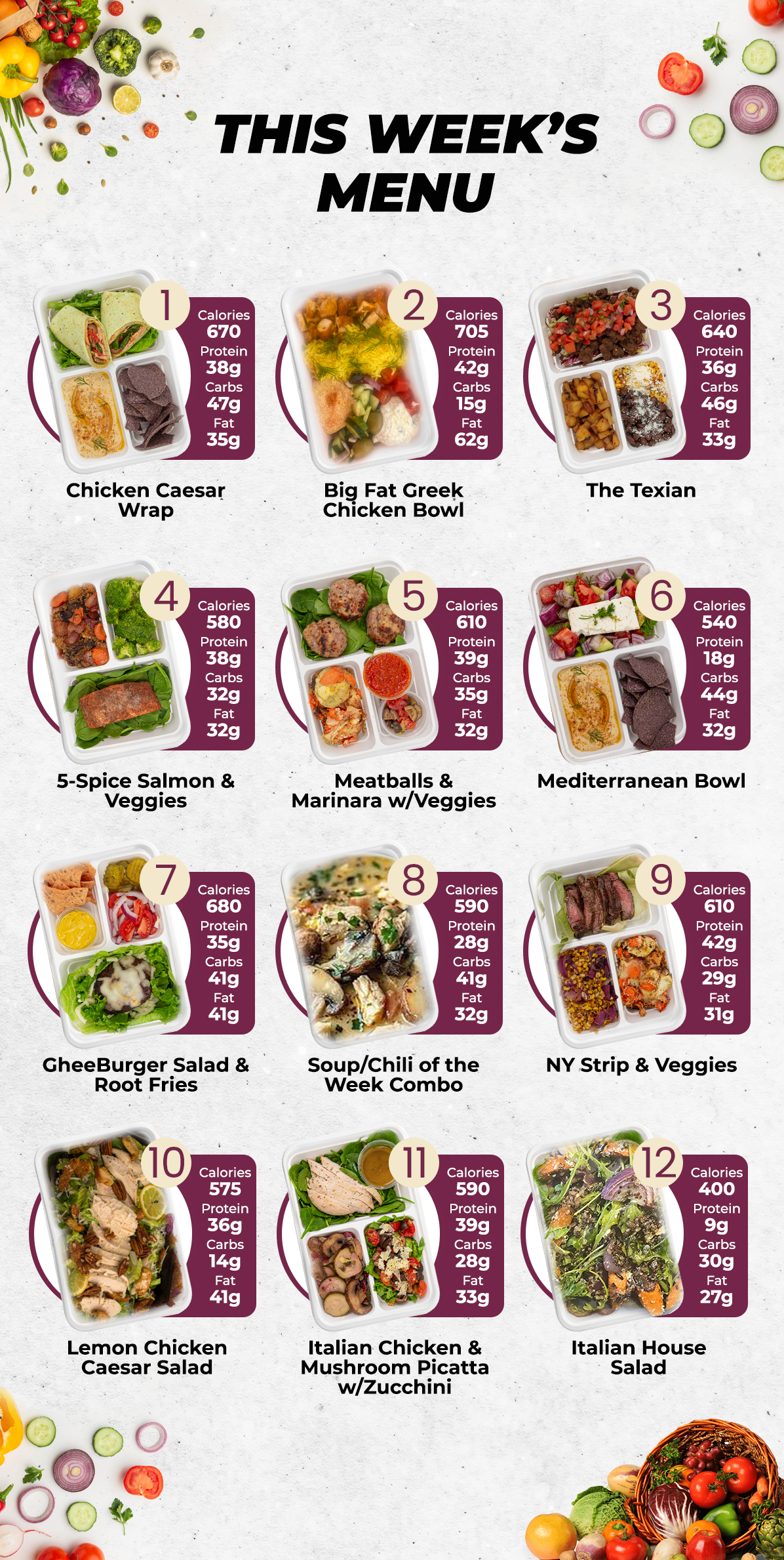 3 MEAL PLAN tamfooderie