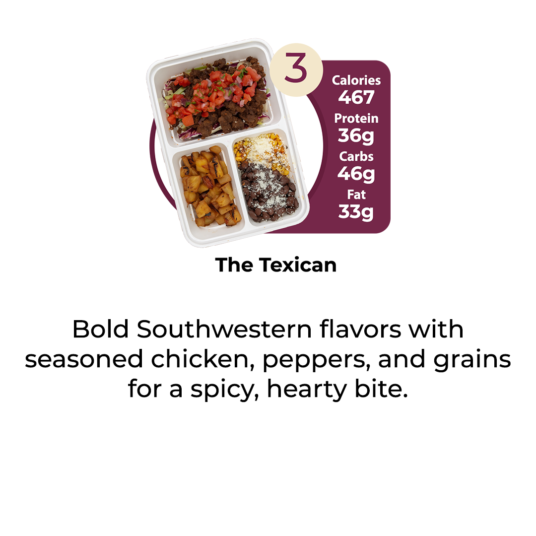 EXCLUSIVE 5 + (1 FREE) MEAL PLAN