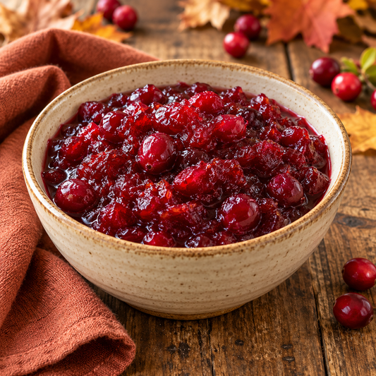 Fresh Cranberry Sauce tamfooderie.com