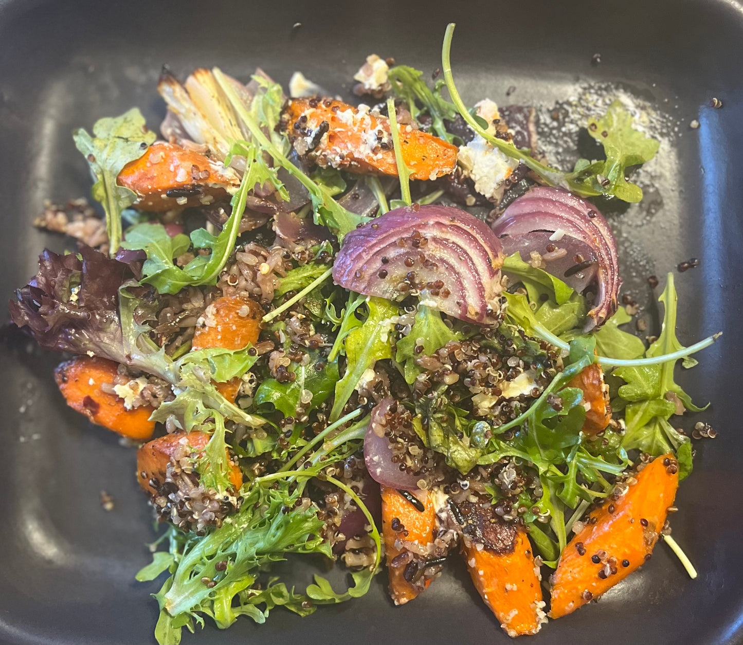Italian House Salad with Vinaigrette tamfooderie